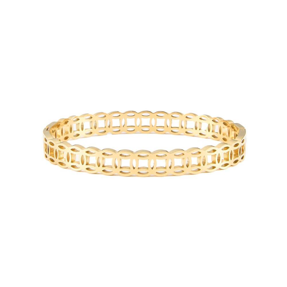 NEW STARLETTE women's geo bracelet in gold